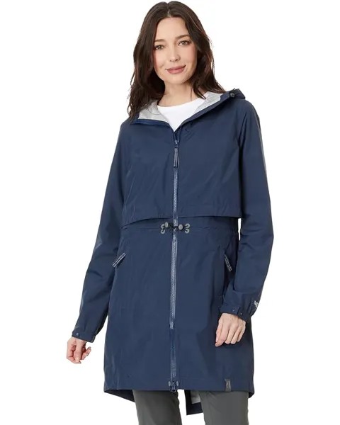 Пальто L.L.Bean Meridian Raincoat, цвет Carbon Navy