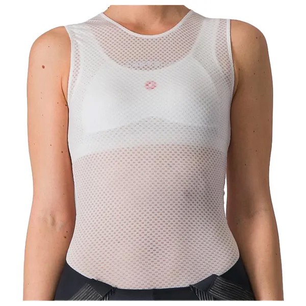 Майка для велоспорта Castelli Women's Pro Mesh Sleeveless, белый