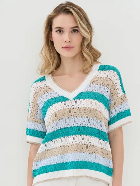 Пуловер женский VAY 5231-41250 разноцветный 46 RU
