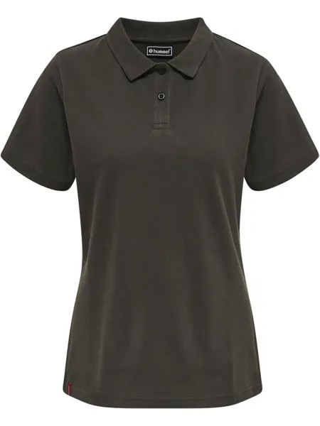 Поло Hummel Hmlred Stretch Polo Woman, цвет RAVEN