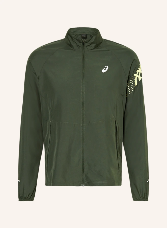 Беговая куртка icon Asics, зеленый