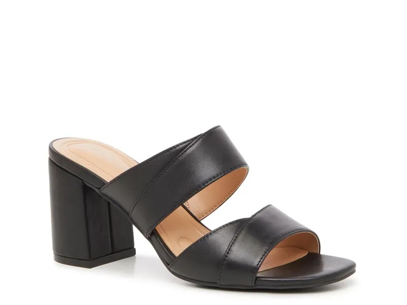 Сандалии Avah Sandal Adrienne Vittadini, черный