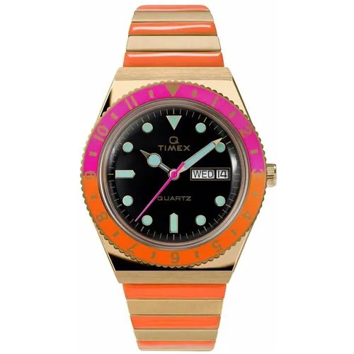 Наручные часы TIMEX Наручные часы Timex TW2U81600, золотой, черный