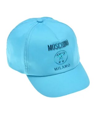 Бирюзовая бейсболка Moschino