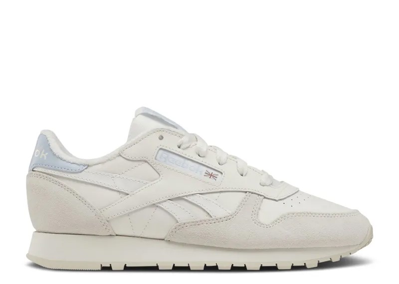 Кроссовки Reebok Classic Leather 'Vintage Chalk Feel Good Blue', кремовый