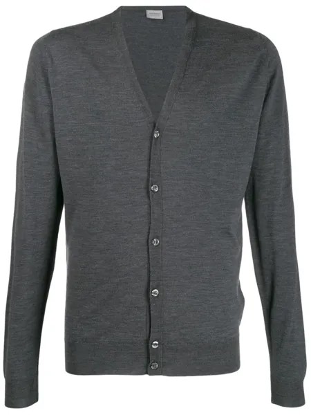 Кардиган Petworth John Smedley, серый