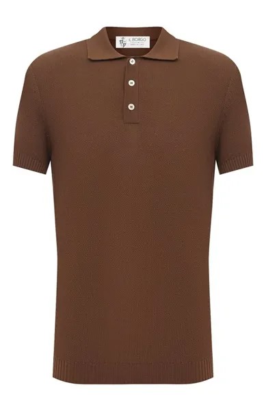 Хлопковое поло Il Borgo Cashmere