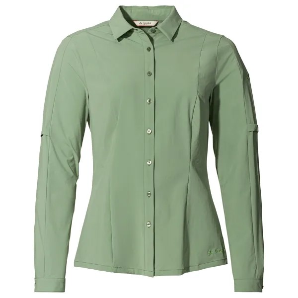 Блузка Vaude Women's Farley Stretch Shirt, цвет Willow Green