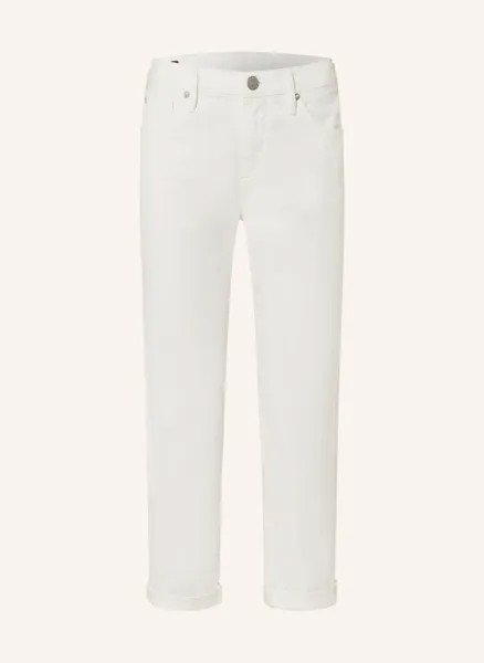 Джинсы 7/8 лив True Religion, белый