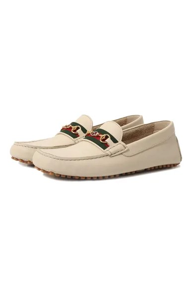 Кожаные мокасины Ayrton Gucci