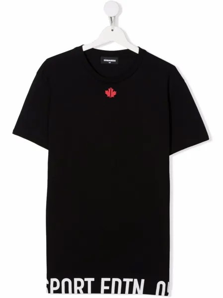 Dsquared2 Kids футболка Maple Leaf