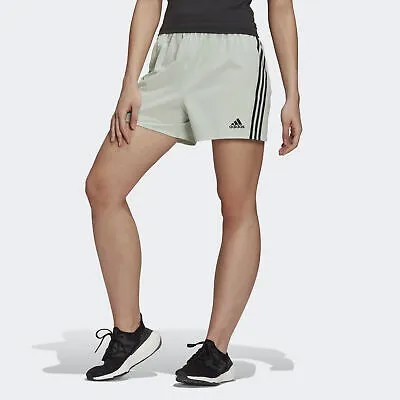 Женские тканые шорты с 3 полосками adidas TRAINICONS