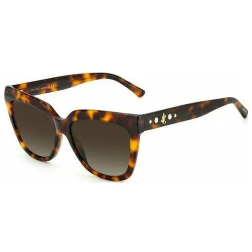Солнцезащитные очки Jimmy Choo, коричневый