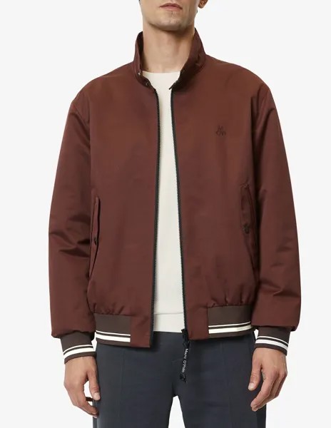 Куртка Harrington с байкерским воротником Marc O'Polo, коричневый
