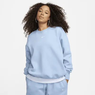Толстовка Nike Sportswear Phoenix Fleece, цвет Light Armory Blue/Sail