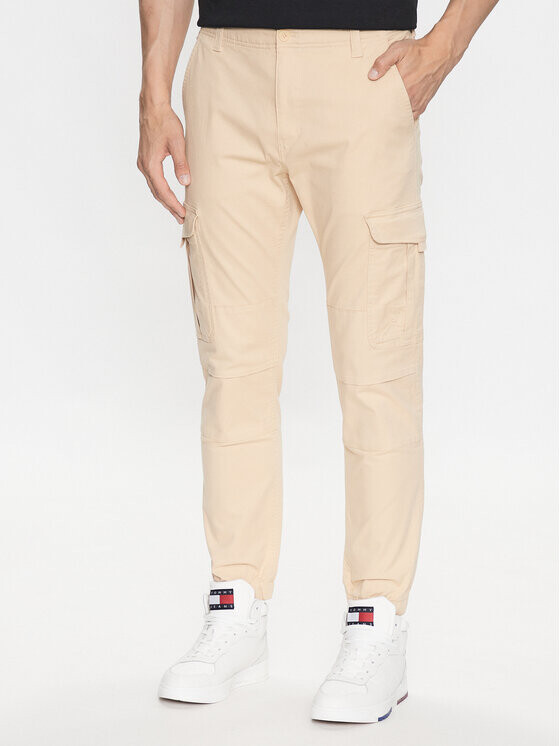 Джоггеры свободного кроя Tommy Jeans, бежевый