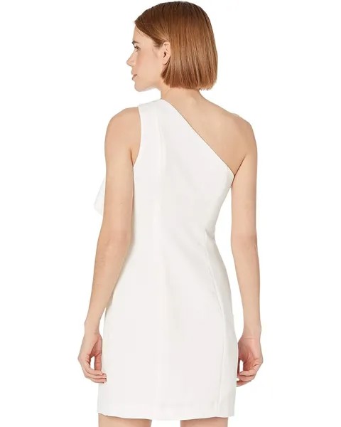 Платье Halston Brigitte Flounce Dress, цвет Pristine