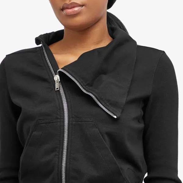 Rick Owens Drkshdw Толстовка на молнии Mountain, черный