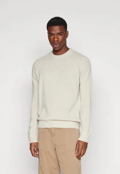 Свитер Isak Sweater Samsøe Samsøe, цвет silver lining