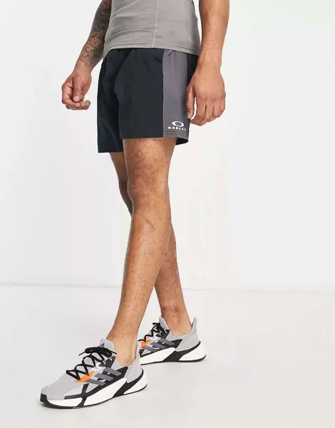Черные шорты для плавания 10 дюймов Oakley Somerset