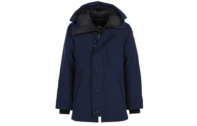 Мужской пуховик Canada Goose, темно-синий