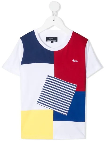 Harmont & Blaine Junior футболка в стиле колор-блок