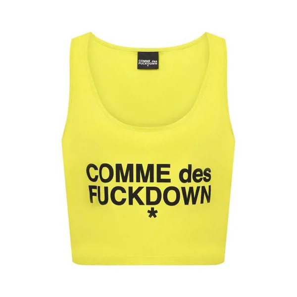 Хлопковый топ Comme des Fuckdown