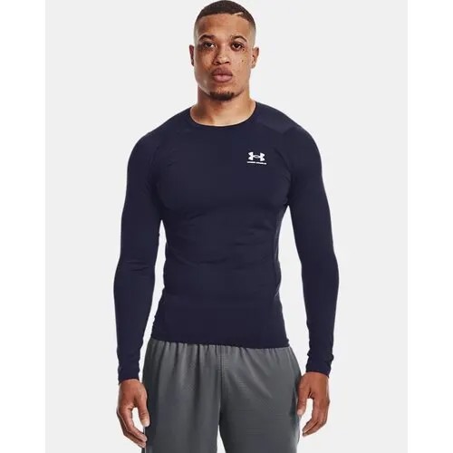 Лонгслив спортивный Under Armour HeatGear, размер L, синий