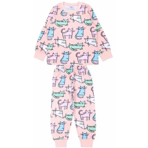 Пижама BONITO KIDS, размер 98, розовый