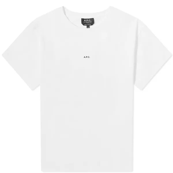 A.P.C. Футболка с логотипом Jade, белый