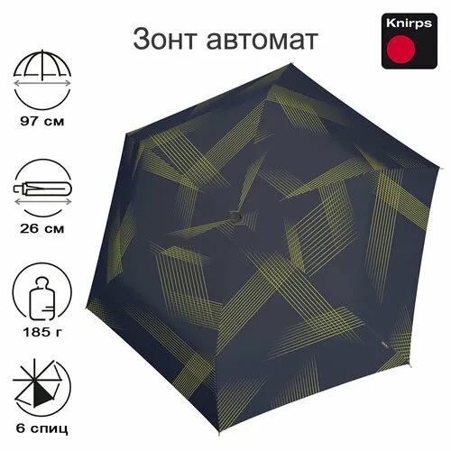 Мини-зонт Knirps, синий