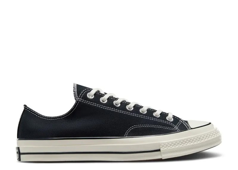 Кроссовки Converse Chuck 70 Vintage Canvas Low, цвет Black Egret