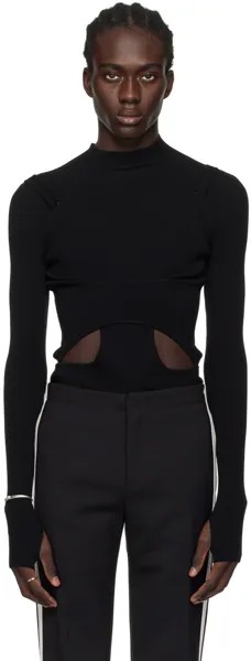 Черная водолазка Interlink Skivvy Dion Lee
