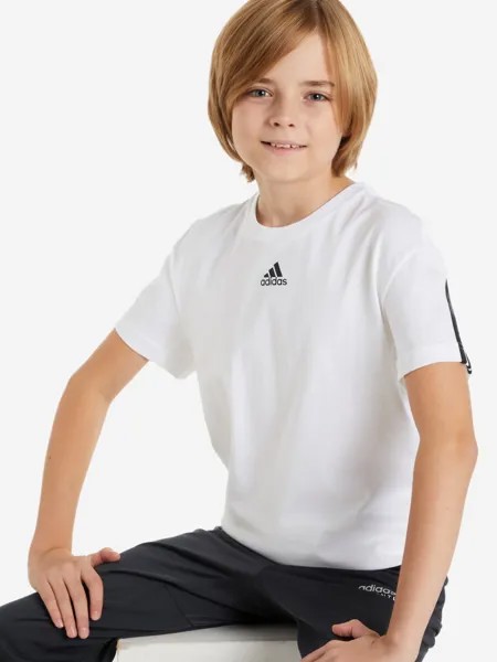 Футболка для мальчиков adidas Must Haves 3-Stripes, Белый