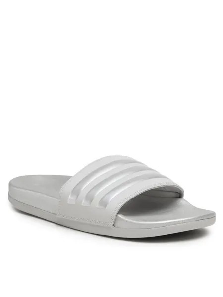 Сланцы женские Adidas Adilette Comfort Slides H03619 серые 42 EU