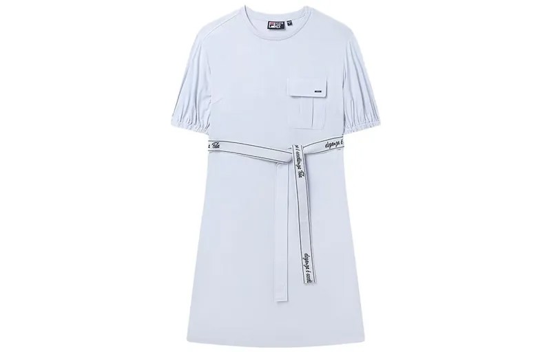 FILA Женские шорты-платье с рукавами, цвет Azure light blue