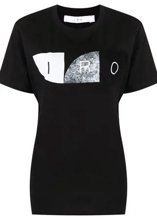 IRO футболка Alisso с логотипом