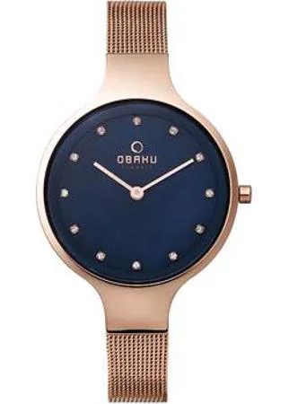 Fashion наручные  женские часы Obaku V173LXVLMV. Коллекция Mesh
