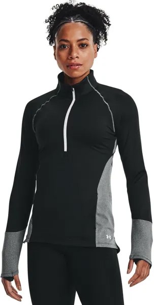 Лонгслив женский Under Armour 1370199-001 черный MD