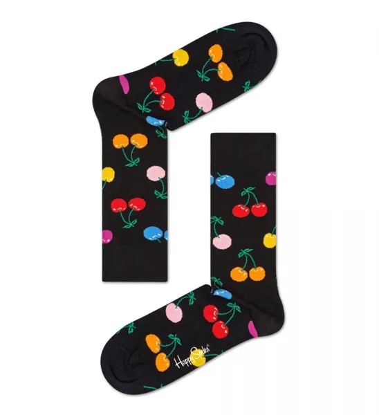 Носки унисекс Happy Socks CHE01 9050 черные 25