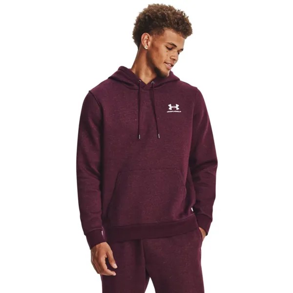 Худи Under Armour Essential Fleece, фиолетовый