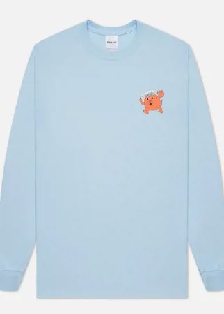 Мужской лонгслив RIPNDIP Drink Me, цвет голубой, размер S