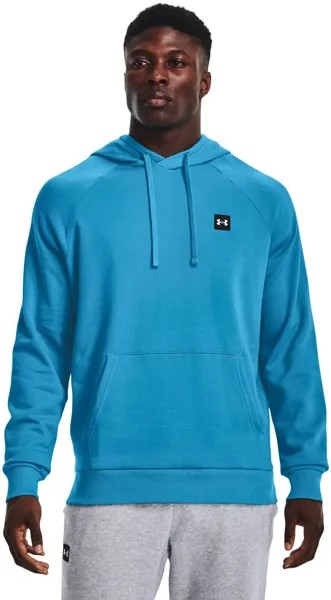 Худи мужское Under Armour UA Rival Fleece Hoodie голубое LG