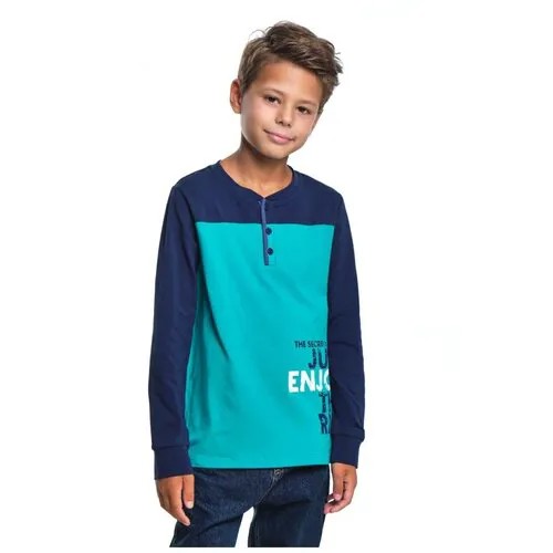 Лонгслив для мальчиков Mini Maxi, модель 4396, цвет зеленый, размер 110