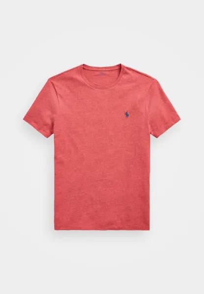 Базовая футболка CUSTOM SLIM FIT JERSEY CREWNECK T-SHIRT Ralph Lauren, красный