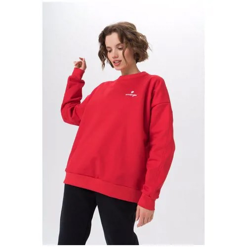 Свитшот с логотипом Ennergiia AW21-W05 Красный 48