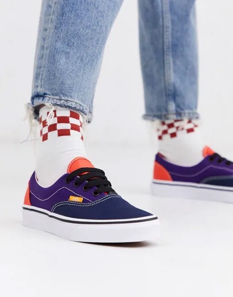 Фиолетовые комбинируемые кроссовки Vans Era-Мульти