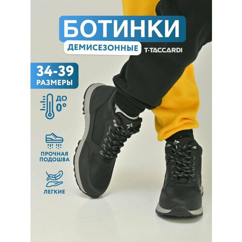 Ботинки T.Taccardi, размер 35, черный