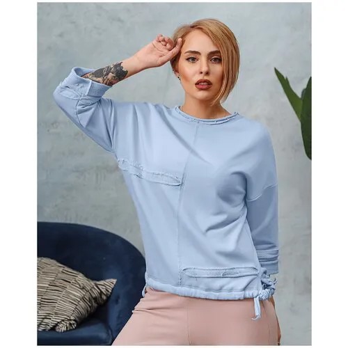 Свитшот Acappella 2741 (Голубой XL/2XL)