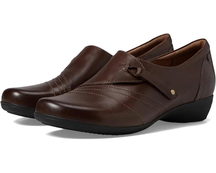Лоферы Dansko Franny, цвет Chocolate Burnished Calf